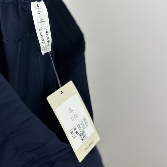 HALARA Navy High-Waist Track Joggers - Picture 11 of 13